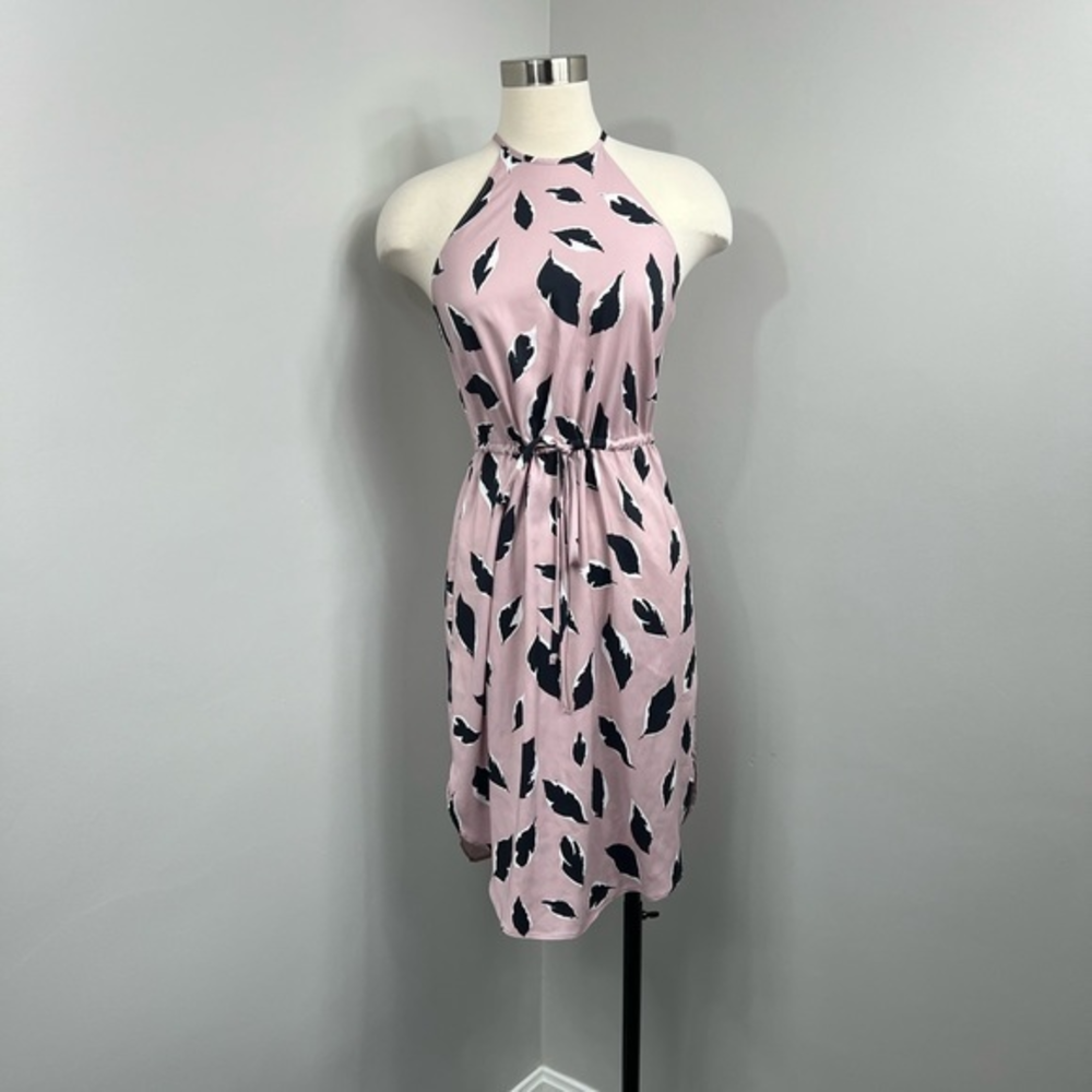 Loft Purple Print Dress
